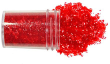 Ätbara Glitter flakes, röd - PME