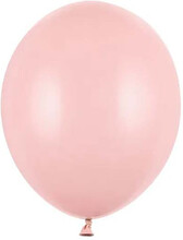 Ballonger Pastell Ljusrosa, 27 cm, 10-pack - PartyDeco