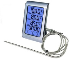 Digital Stektermometer med timer 526