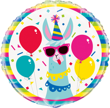 Folieballong Lama Födelsedag