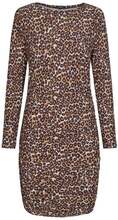 Alma langärmliges Kleid - Leopard
