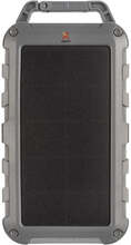 Xtorm Fuel Series FS405 20W Solcelle Powerbank- 10000mAh - 2 x USB-A QC 3.0/ 1 x USB-C PD - Grå