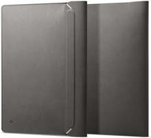 Spigen Valentinus Eco Læder Sleeve til MacBook / Laptop 15-16" (40 x 28 x 2 cm) - City Grey
