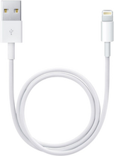 Original Apple Lightning Kabel 1 m. (MXLY2ZM/A) - Hvid