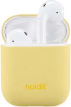 Holdit Silikone Cover Til Apple AirPods (1 & 2. gen.) - Gul
