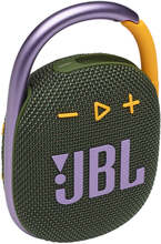 JBL CLIP 4 Trådløs Bluetooth Højtaler m. Karabinhage - Grøn