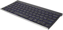 Universal Deltaco Bluetooth Keyboard TB-630 m. Dansk Tastatur og Baggrundsbelysning- Sort