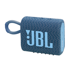 JBL Go 3 Eco Trådløs Bluetooth Højtaler - Blå