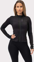 Astani A SLEEK Zip Jacket - Black Black / SM Långärmad tröja