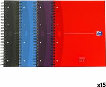 Anteckningsbok Oxford Office Essentials Europeanbook 4 Multicolour A4+ 120 Blad
