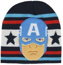 Barnmössa Captain America The Avengers Marinblå