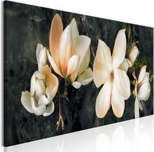 Canvas Tavla - Avant-Garde Magnolia Narrow Orange - Premium print 120x40