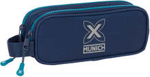 Dubbel bär-allt Munich Nautic Marinblå 21 x 8 x 6 cm