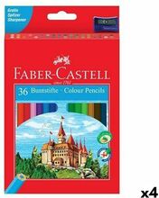 Färgpennor Faber-Castell Multicolour 4 Delar