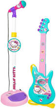 Gitarr för barn Hello Kitty Mikrofon