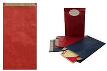 Kuvert Apli Röd Papp kraftpapper 250 Delar 11 x 21 x 5 cm