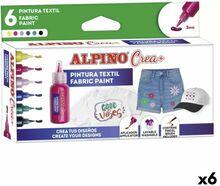 Målarset Alpino Fabric Paint Textil