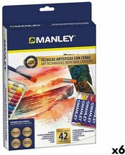 Målarset Manley Multicolour Tjocka färgpennor