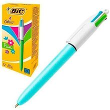 Pennset Bic Fun Blå Vit