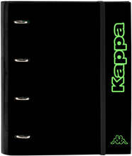 Ringpärm Kappa Black Grön Svart 27 x 32 x 3.5 cm