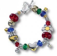 Romero Britto Beaded Charm Jewelry Suite - Armband