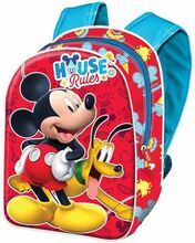 Skolryggsäck 3D Mickey Mouse Rules 25 x 20 x 9 cm