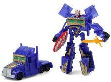 Transformers Blå Robot Fordon 24 x 17 cm