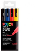 Uppsättning av markörer POSCA PC-3M Multicolour