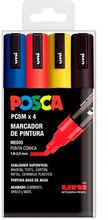 Uppsättning av markörer POSCA PC-5M Multicolour
