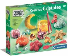 Utbildningsspel Clementoni Crea tus Cristales 37 x 28,1 x 6,5 cm