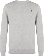 Ralph Lauren Pima Knit Pullover Grey