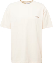 Les Deux Curved Crew Tee Ivory