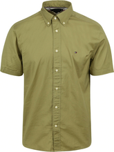 Tommy Hilfiger Regular S/S Shirt Faded Olive