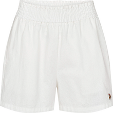 U.S. POLO ASSN. Women Linen Shorts Cornelia White