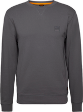 Hugo Boss Westart Patch Logo Sweatshirt Dark Grey