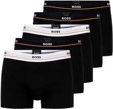 Hugo Boss 5-pack Stretch Cotton Trunks Black