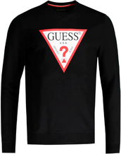 GUESS Sweatshirt Original Logo Black