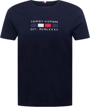 Tommy Hilfiger Essential Flag Logo Tee Navy