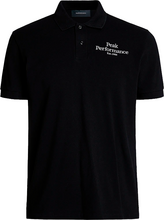 Peak Performance Essential Logo Polo Black