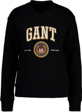 GANT Women Crest Logo Sweatshirt Black
