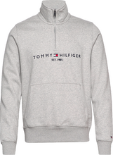 Tommy Hilfiger 1/4 Zip Sweatshirt Grey