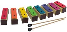 Goldon Mini Chime Bar Set 8 (Boomwhackers colours)