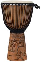 Pearl 12'' Hand Carved Rope Djembe