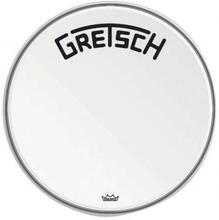 Gretsch Bassdrum head Ambassador white coated, 18