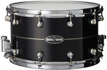 Pearl 14x8 Kapur/Fiberglass Hybrid Exotic Snare Drum Ebony Lacquer w/Pearl Inlay