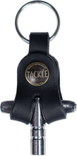 Tackle Leather Drum Key - trumnyckel med läderfodral (Svart)