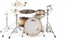 Pearl Masters Maple Complete 4-piece Shell Pack, Satin Natural Burst
