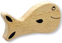 Trophy Whale soft Shaker, wood