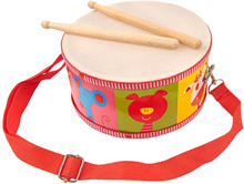 PP World Early Years Wooden Drum – Animals