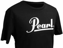 Classic Round Neck Basic T-shirt with large PEARL Logo on chest.
